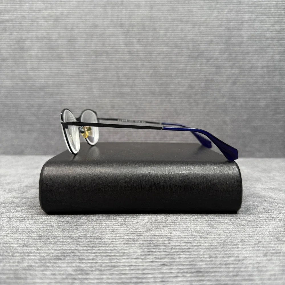 C-Zone W3219 Black‎ Metal Cat Eye Y2K Eyeglasses Frames Netherlands Col.60 47mm
